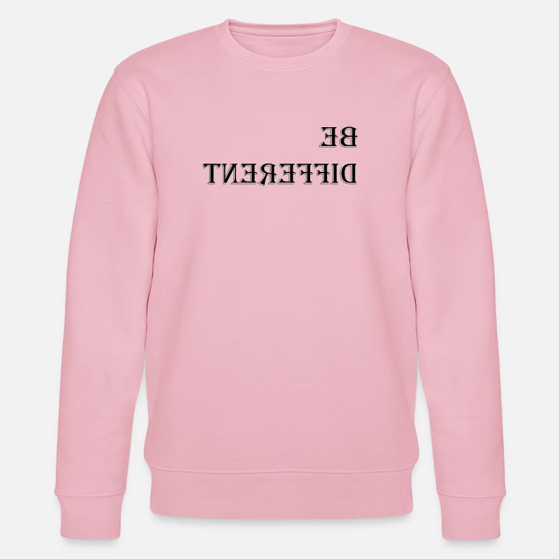 Seien Sie anders - Stanley/Stella Unisex Bio-Sweatshirt CHANGER  - Hellrosa
