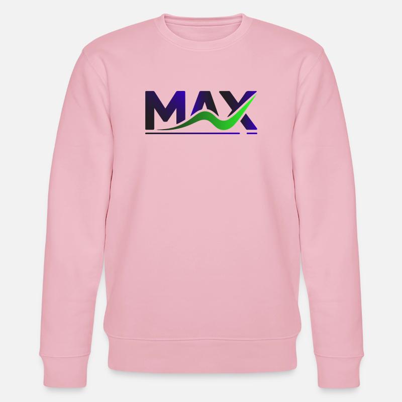 MAX Wave Gradient Logo Tee - Stanley/Stella Unisex Bio-Sweatshirt CHANGER  - Hellrosa