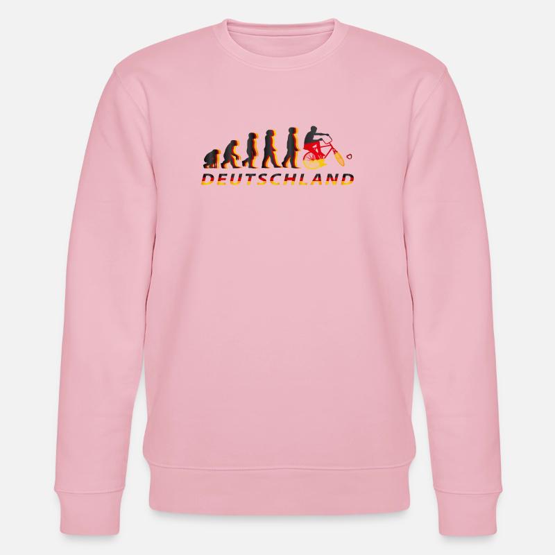 Cyclisme, Cyclball, Cyclisme en salle, Évolution - Sweat bio CHANGER Stanley/Stella Unisexe - rose pâle