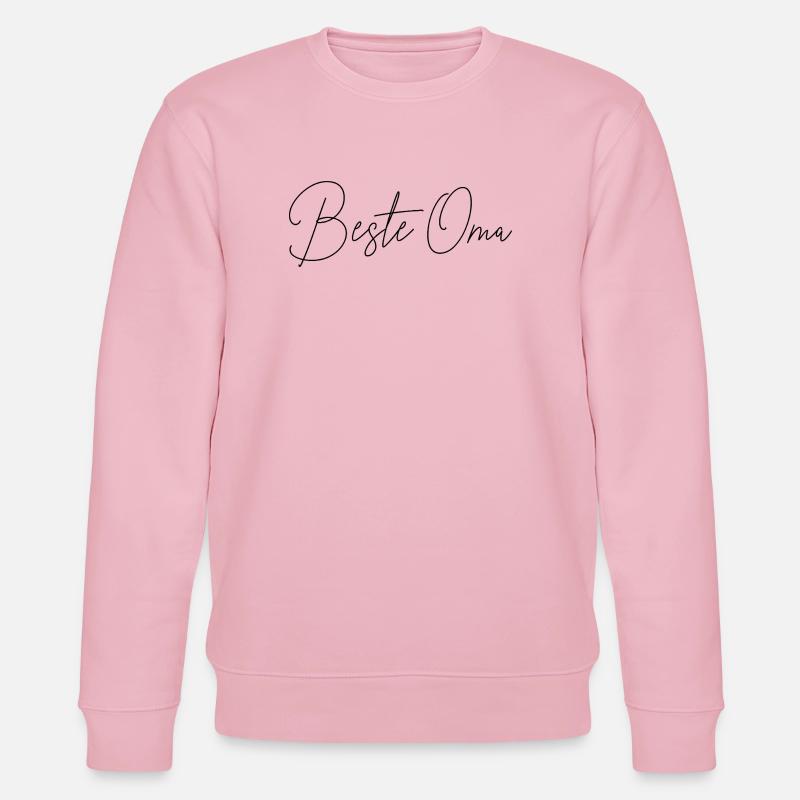 Beste Oma - Stanley/Stella Unisex Bio-Sweatshirt CHANGER  - Hellrosa