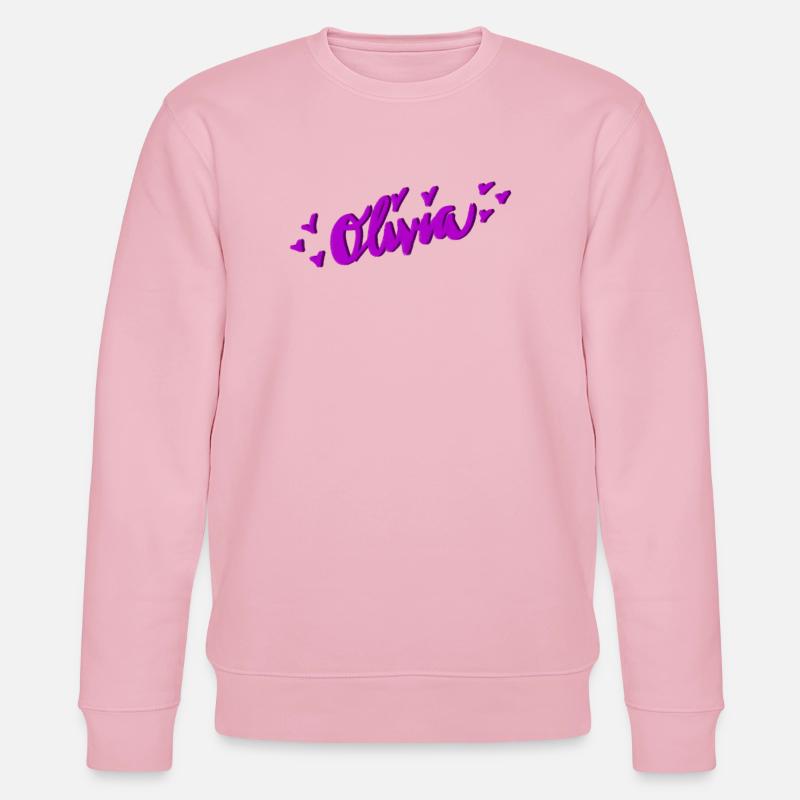 Olivia - Stanley/Stella Unisex Bio-Sweatshirt CHANGER - Hellrosa