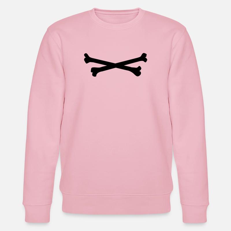 bones - Stanley/Stella Unisex Bio-Sweatshirt CHANGER  - Hellrosa