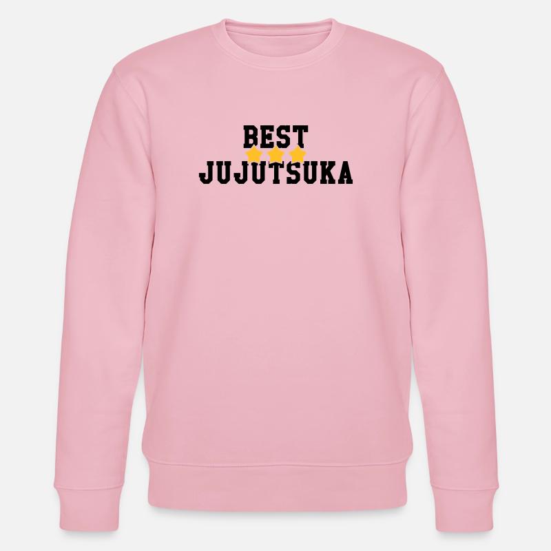 Jiu Jitsu / Jujutsu / Jiujitsu / Art Martial - Sweat bio CHANGER Stanley/Stella Unisexe - rose pâle