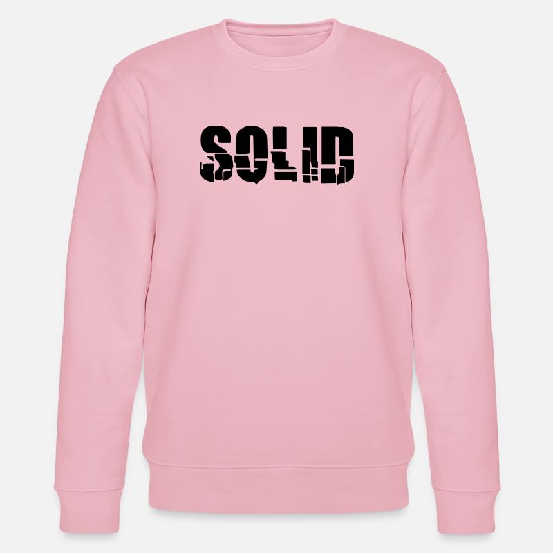 Solide - Sweat bio CHANGER Stanley/Stella Unisexe - rose pâle