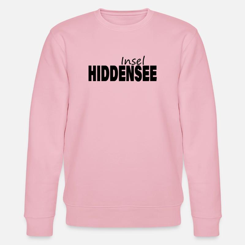 HIDDENSEE - Stanley/Stella Unisex Bio-Sweatshirt CHANGER  - Hellrosa