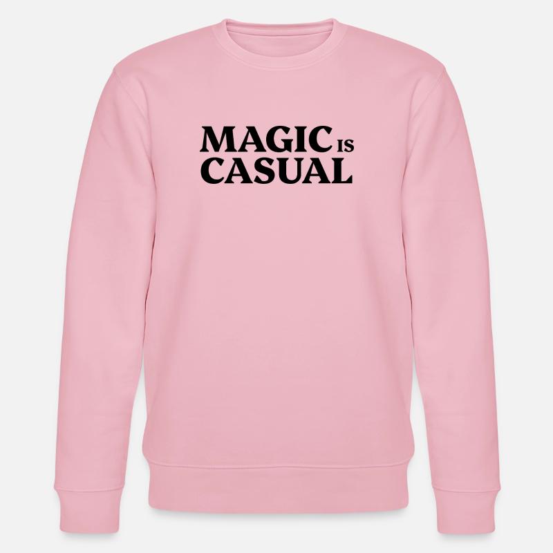 La magie, c’est décontracté - Sweat bio CHANGER Stanley/Stella Unisexe - rose pâle