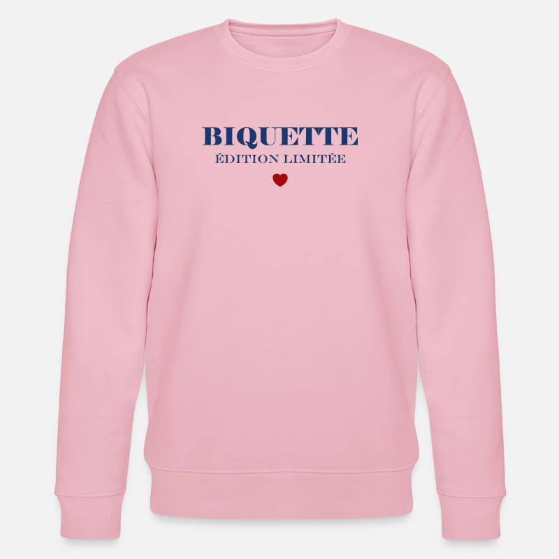 Biquette Limited Edition - Stanley/Stella Unisex Bio-Sweatshirt CHANGER  - Hellrosa