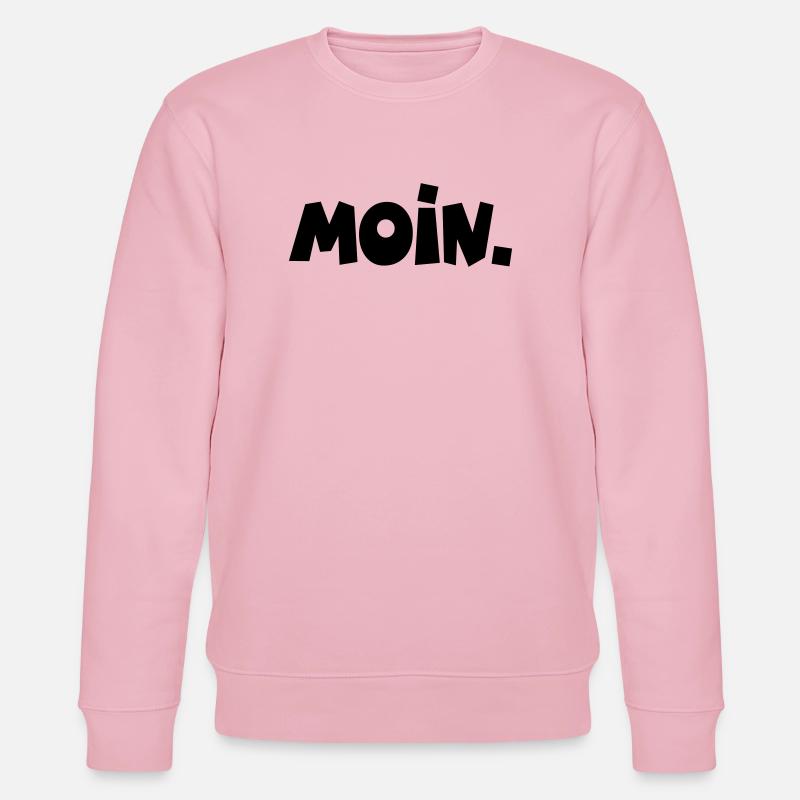 Moin. - Stanley/Stella Unisex Bio-Sweatshirt CHANGER  - Hellrosa