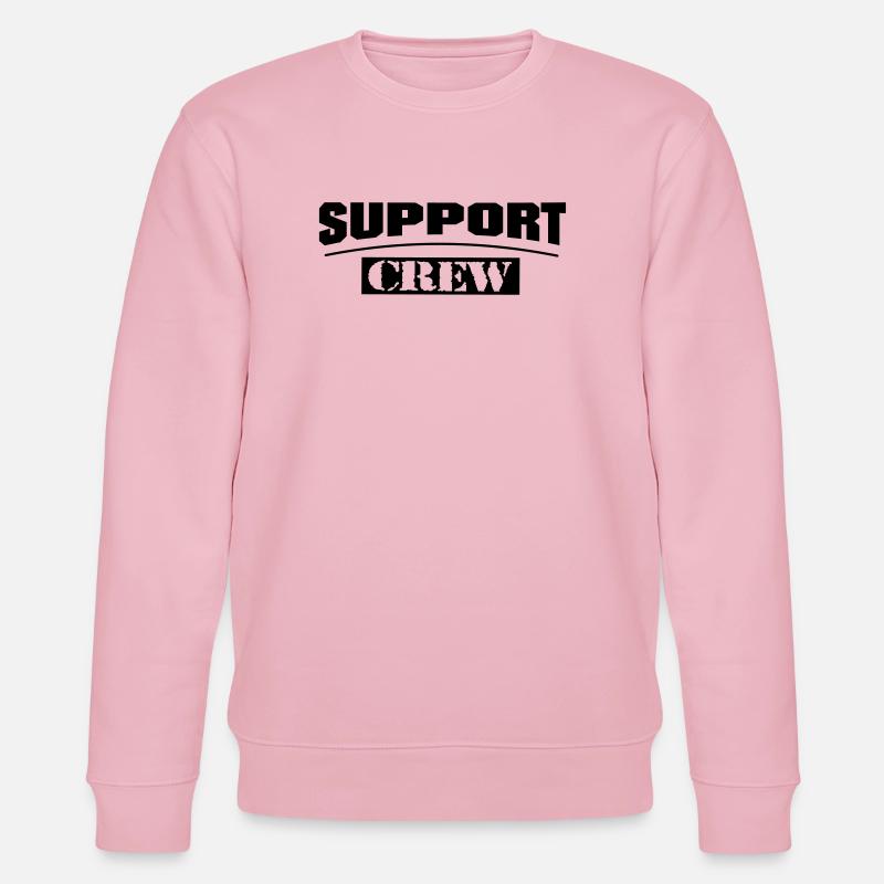 Support Crew Elite - Stanley/Stella Unisex Bio-Sweatshirt CHANGER - Hellrosa