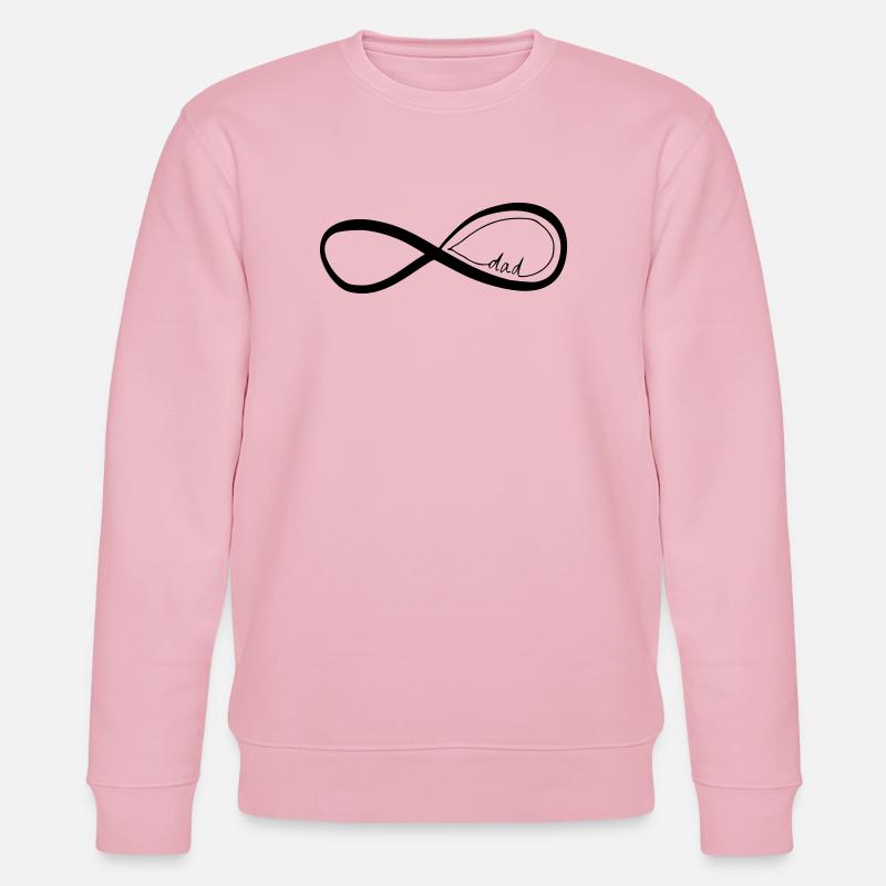 dad - Stanley/Stella Unisex Bio-Sweatshirt CHANGER  - Hellrosa