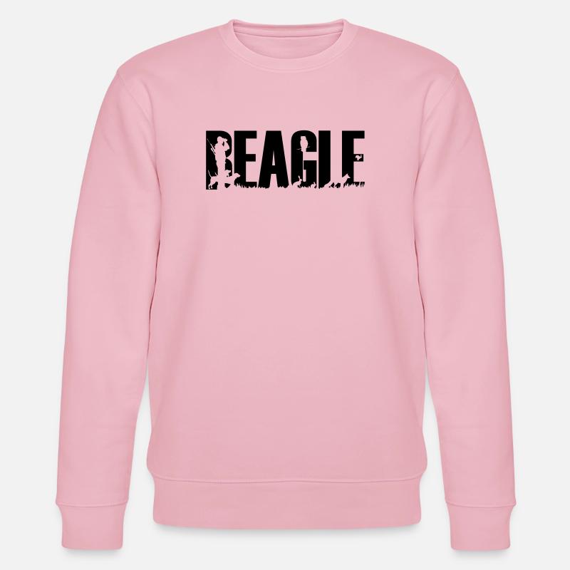Hound Beagle - Sweat bio CHANGER Stanley/Stella Unisexe - rose pâle