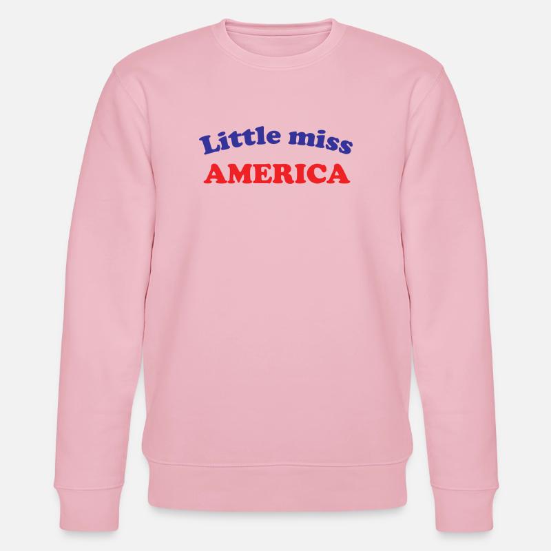 Miss America - Stanley/Stella Unisex Bio-Sweatshirt CHANGER  - Hellrosa