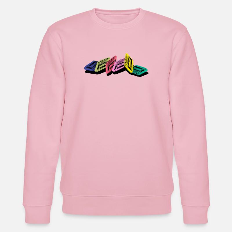 Kassette - Stanley/Stella Unisex Bio-Sweatshirt CHANGER  - Hellrosa
