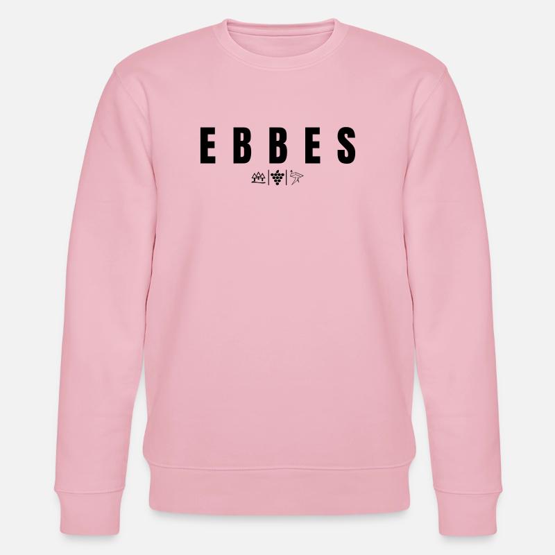 Ebbes - Stanley/Stella Unisex Bio-Sweatshirt CHANGER  - Hellrosa