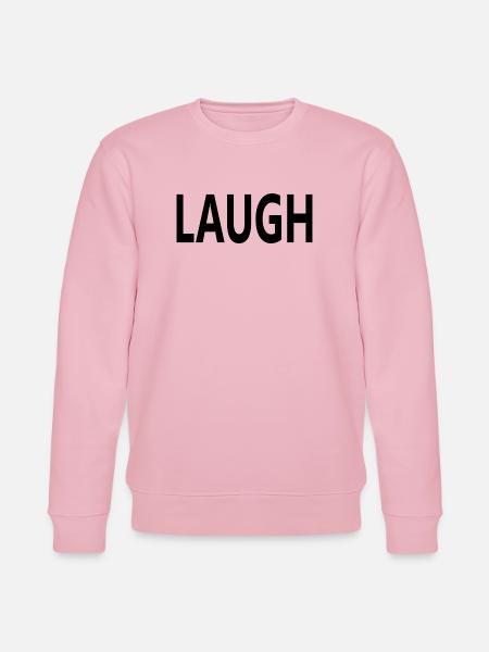 Laugh - Stanley/Stella Unisex Bio-Sweatshirt CHANGER - Hellrosa
