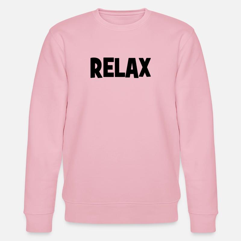 Relax - Stanley/Stella Unisex Bio-Sweatshirt CHANGER  - Hellrosa