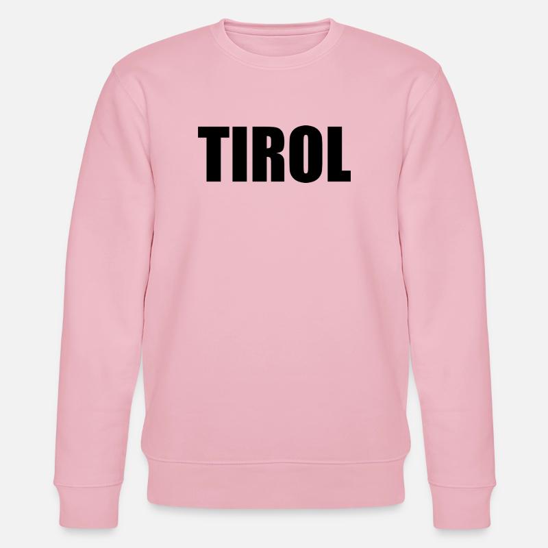 TIROL Logo schwarz - Stanley/Stella Unisex Bio-Sweatshirt CHANGER  - Hellrosa