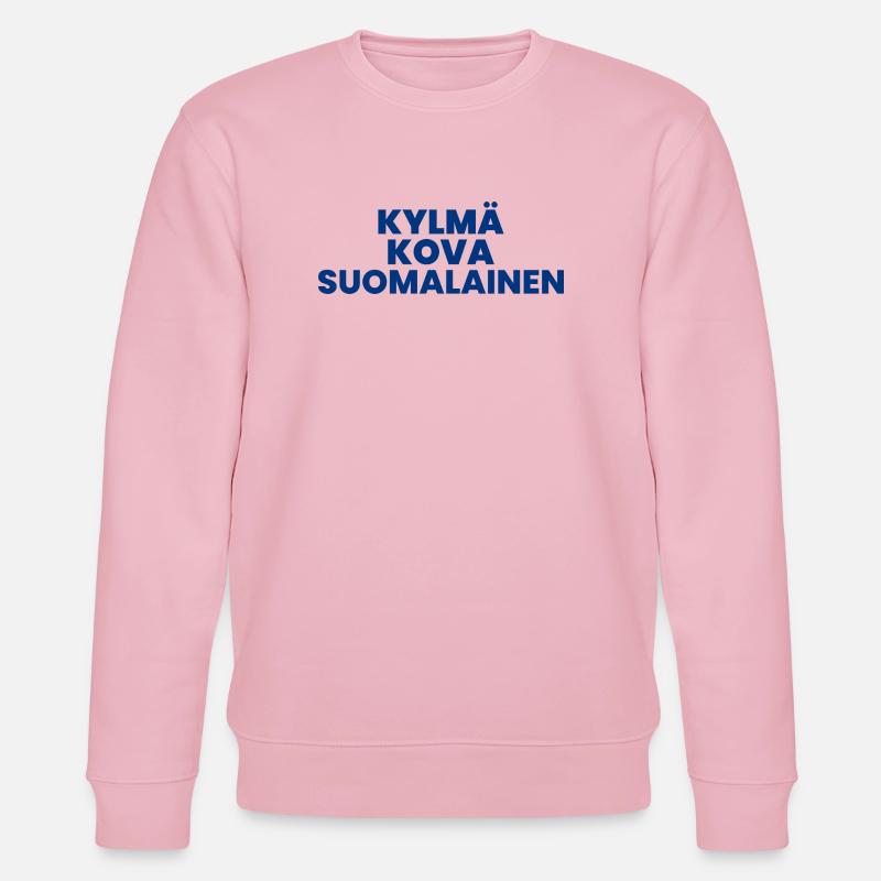 COLD HARD FINNISH v2 - Stanley/Stella Unisex Bio-Sweatshirt CHANGER  - Hellrosa