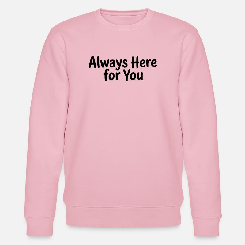 große Schwester - Stanley/Stella Unisex Bio-Sweatshirt CHANGER  - Hellrosa