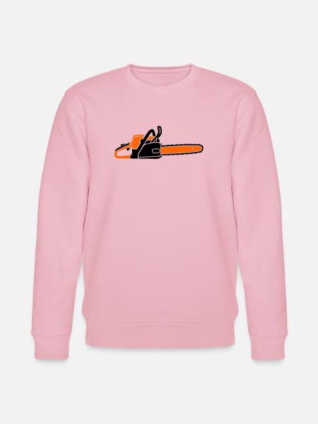 Tronçonneuse Tronçonneuse Bûcheron Bûcheron - Sweat bio CHANGER Stanley/Stella Unisexe - rose pâle