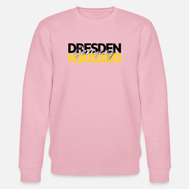 Dresden Germany - Stanley/Stella Unisex Bio-Sweatshirt CHANGER - Hellrosa