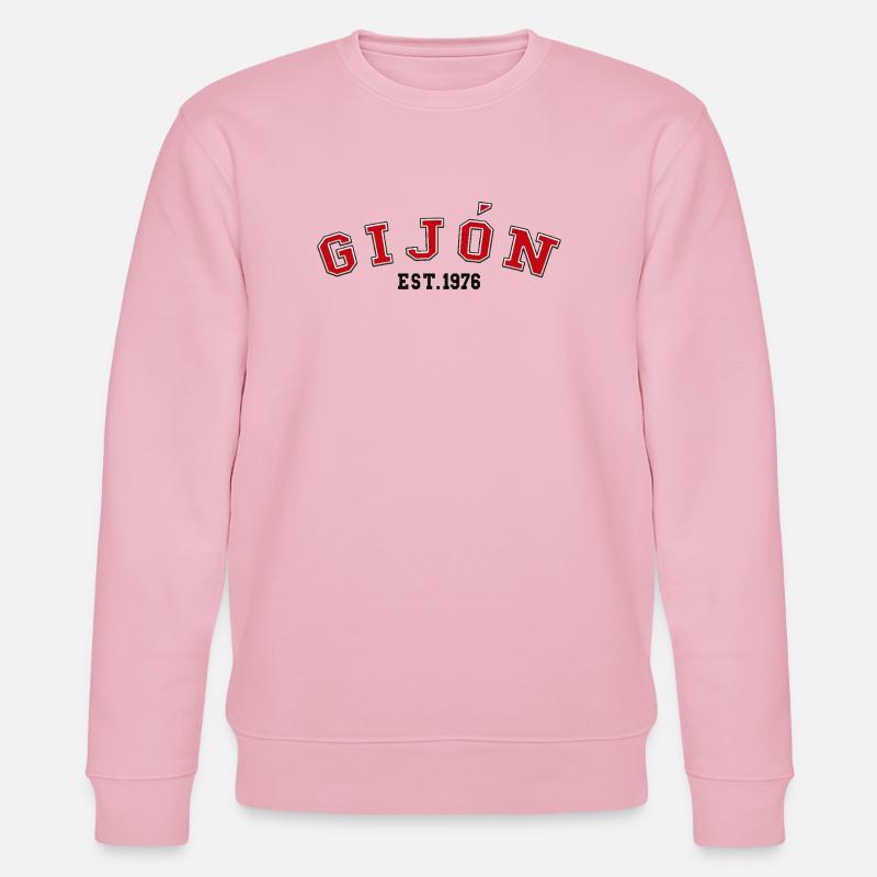 Gijón Est. 1976 - Stanley/Stella CHANGER Unisex Organic Sweatshirt - cotton pink