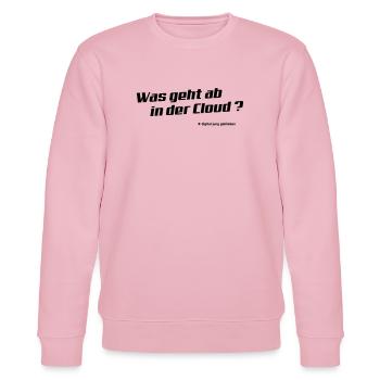 cloud - Stanley/Stella CHANGER Unisex Organic Sweatshirt - cotton pink - Front - Jaron (178cm) & Liana (172cm)