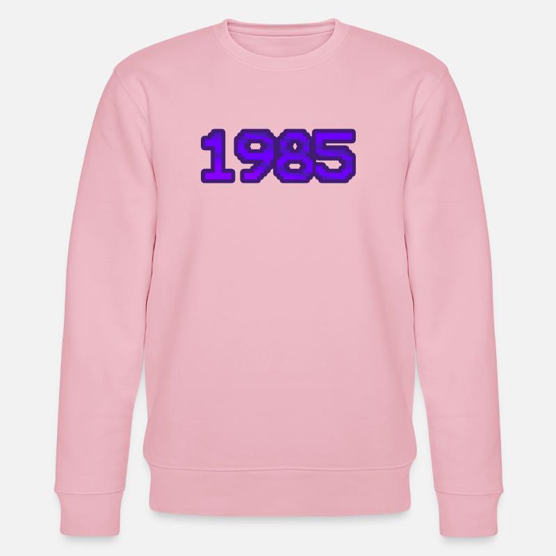 Nerd 1985 - Stanley/Stella Unisex Bio-Sweatshirt CHANGER - Hellrosa