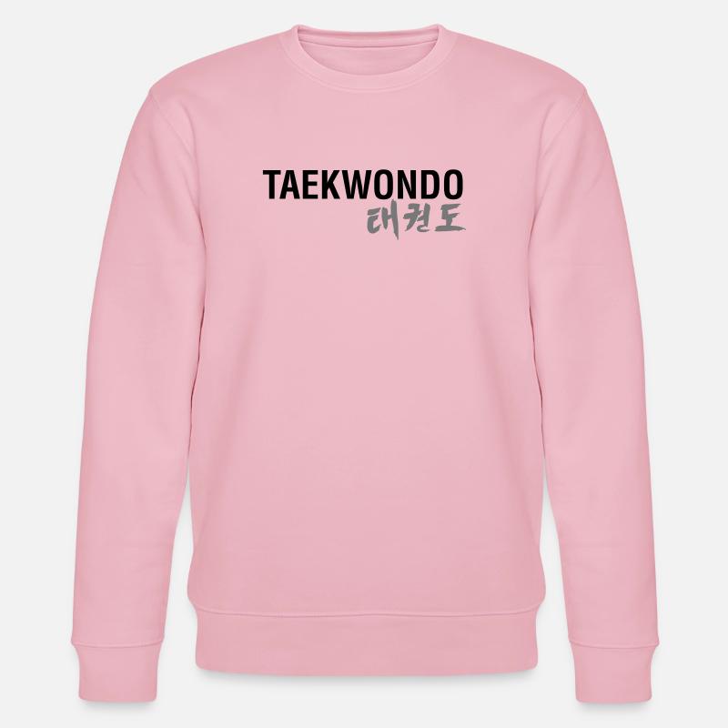 TAEKWONDO - Stanley/Stella Unisex Bio-Sweatshirt CHANGER  - Hellrosa