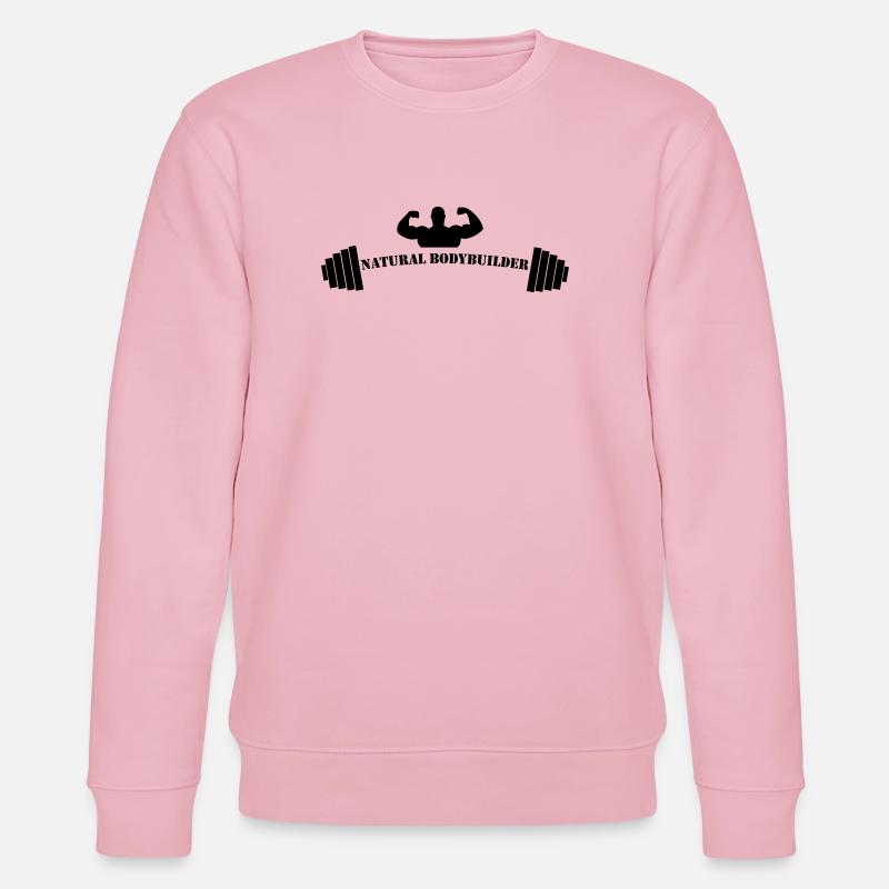 Workout Day - Stanley/Stella Unisex Bio-Sweatshirt CHANGER  - Hellrosa