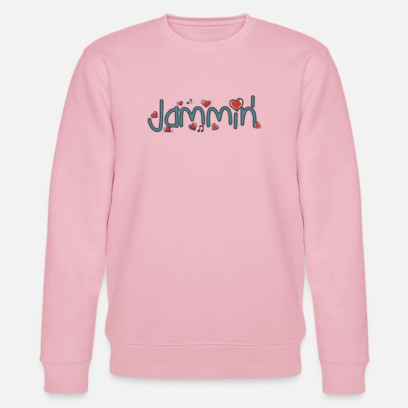 Jammin' - Stanley/Stella CHANGER Unisex Organic Sweatshirt - cotton pink