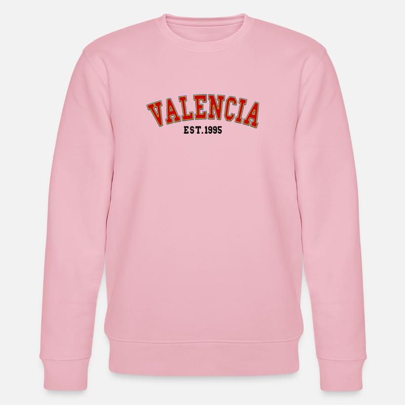 Valencia Est.1995 - Stanley/Stella Unisex Bio-Sweatshirt CHANGER  - Hellrosa