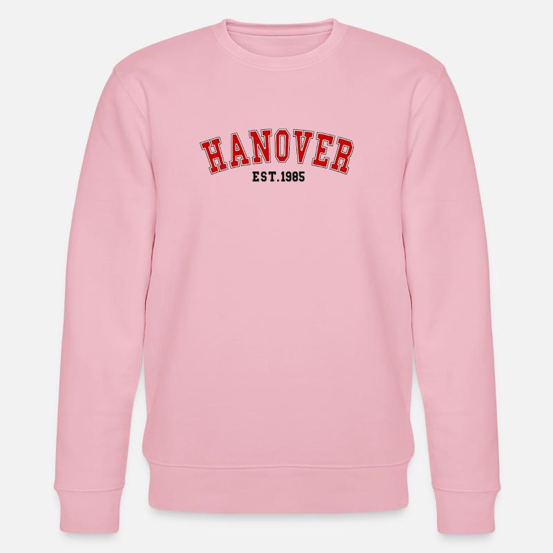 Hannover Est. 1985 - Stanley/Stella Unisex Bio-Sweatshirt CHANGER  - Hellrosa