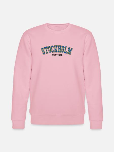 Stockholm, gegründet 1986 - Stanley/Stella Unisex Bio-Sweatshirt CHANGER - Hellrosa