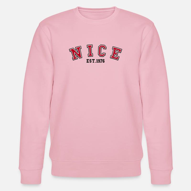 Nice, gegründet 1976 - Stanley/Stella Unisex Bio-Sweatshirt CHANGER  - Hellrosa