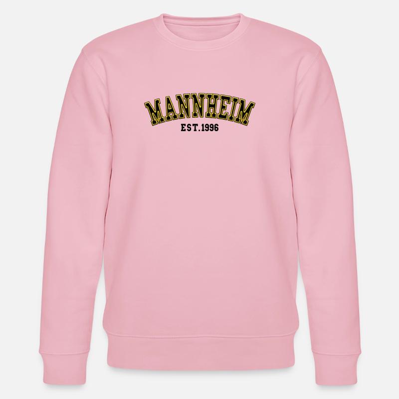 Mannheim gegründet 1996 - Stanley/Stella Unisex Bio-Sweatshirt CHANGER  - Hellrosa