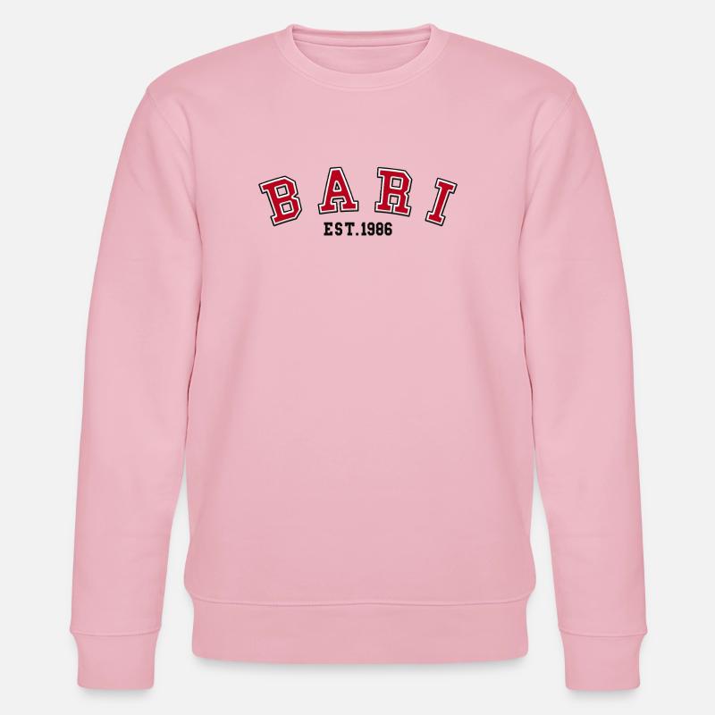 Bari Gründung 1986 - Stanley/Stella Unisex Bio-Sweatshirt CHANGER  - Hellrosa