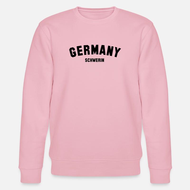 SCHWERIN - Stanley/Stella Unisex Bio-Sweatshirt CHANGER  - Hellrosa