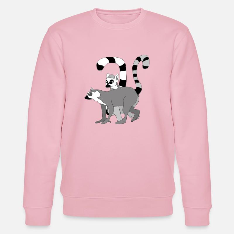 Kattas - Stanley/Stella Unisex Bio-Sweatshirt CHANGER  - Hellrosa