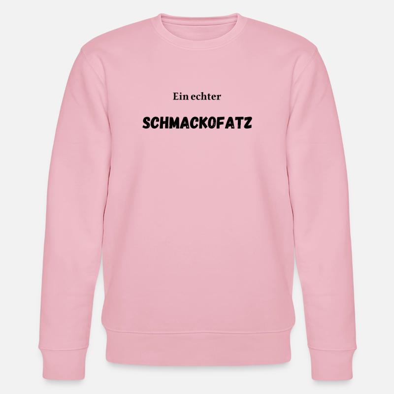 Ein echter Schmackofatz - Stanley/Stella Unisex Bio-Sweatshirt CHANGER  - Hellrosa
