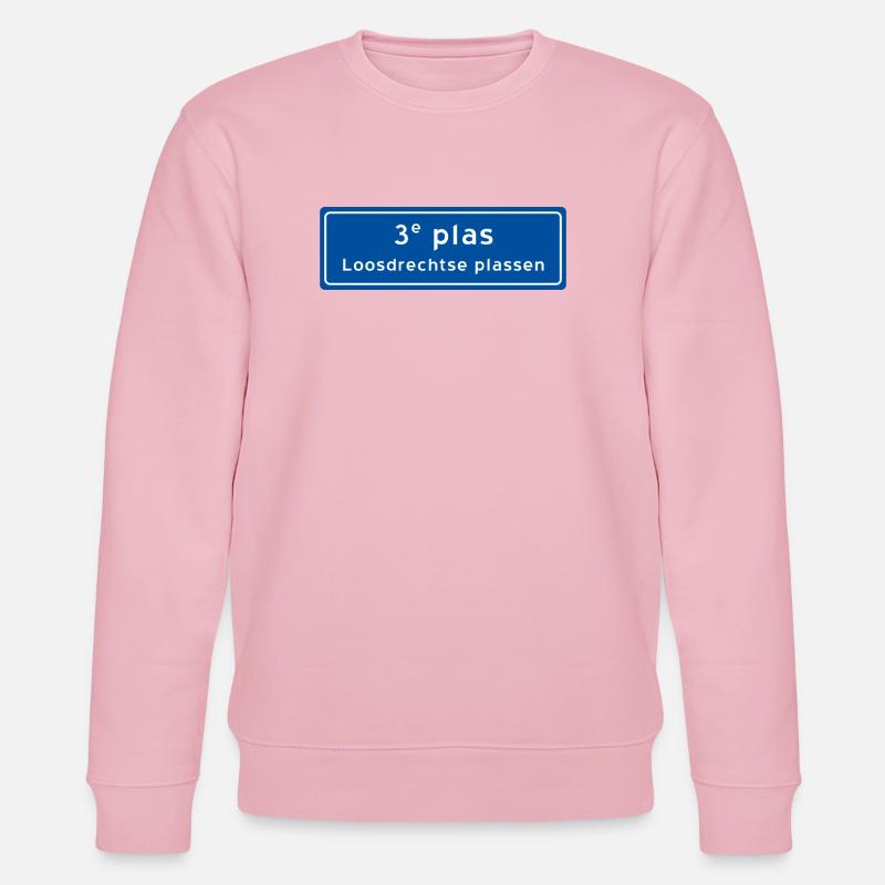 Loosdrechtse plassen 3rd plas - Stanley/Stella CHANGER Unisex Organic Sweatshirt - cotton pink