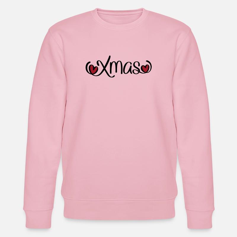 Weihnachten - Stanley/Stella Unisex Bio-Sweatshirt CHANGER  - Hellrosa
