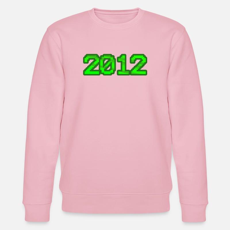 2012 2012 - Sweat bio CHANGER Stanley/Stella Unisexe - rose pâle