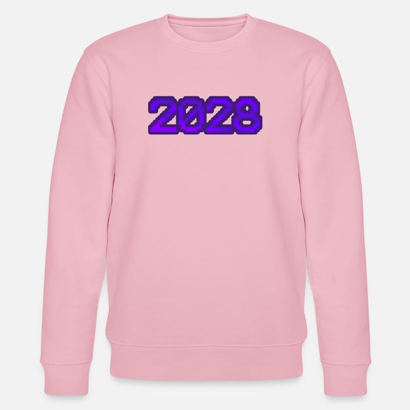 Computer 2028 - Stanley/Stella Unisex Bio-Sweatshirt CHANGER  - Hellrosa