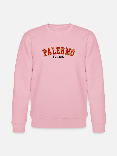 Palermo Est.1985 - Stanley/Stella CHANGER Unisex Organic Sweatshirt - cotton pink