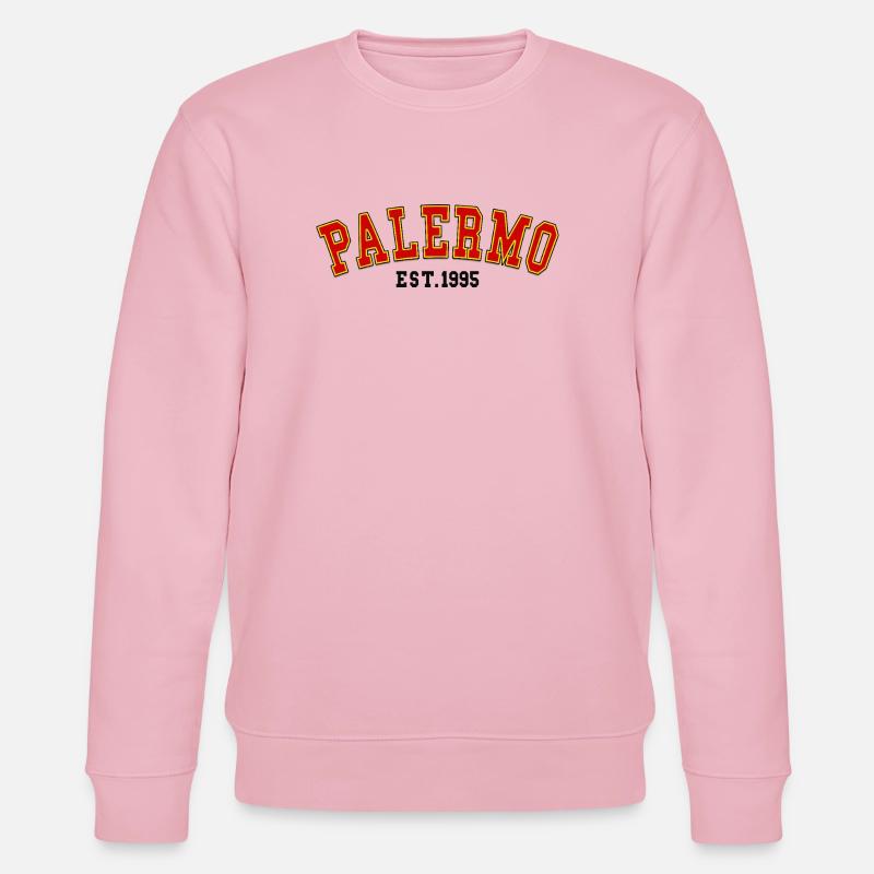 Palermo Est.1995 - Stanley/Stella Unisex Bio-Sweatshirt CHANGER  - Hellrosa
