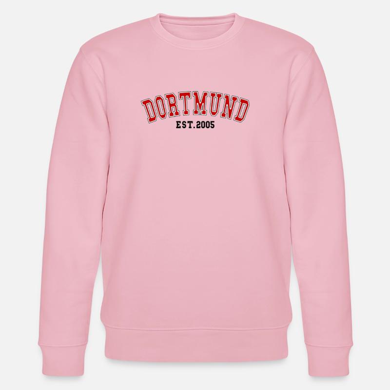 Dortmund Est. 2005 - Stanley/Stella Unisex Bio-Sweatshirt CHANGER  - Hellrosa