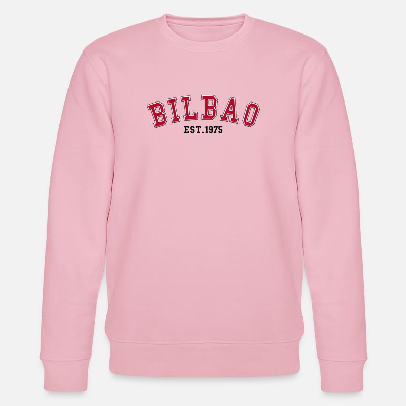 Bilbao Gegründet 1975 - Stanley/Stella Unisex Bio-Sweatshirt CHANGER  - Hellrosa