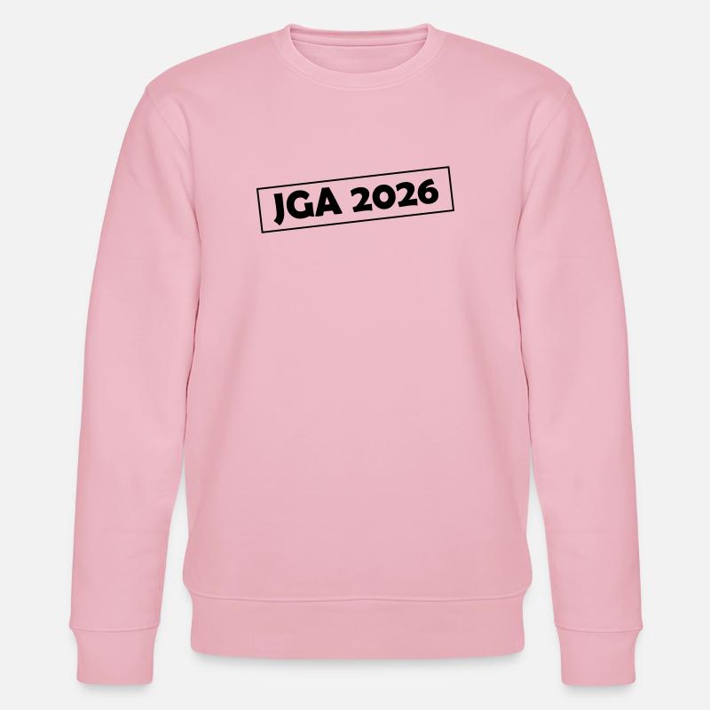 JGA 2026 - Sweat bio CHANGER Stanley/Stella Unisexe - rose pâle