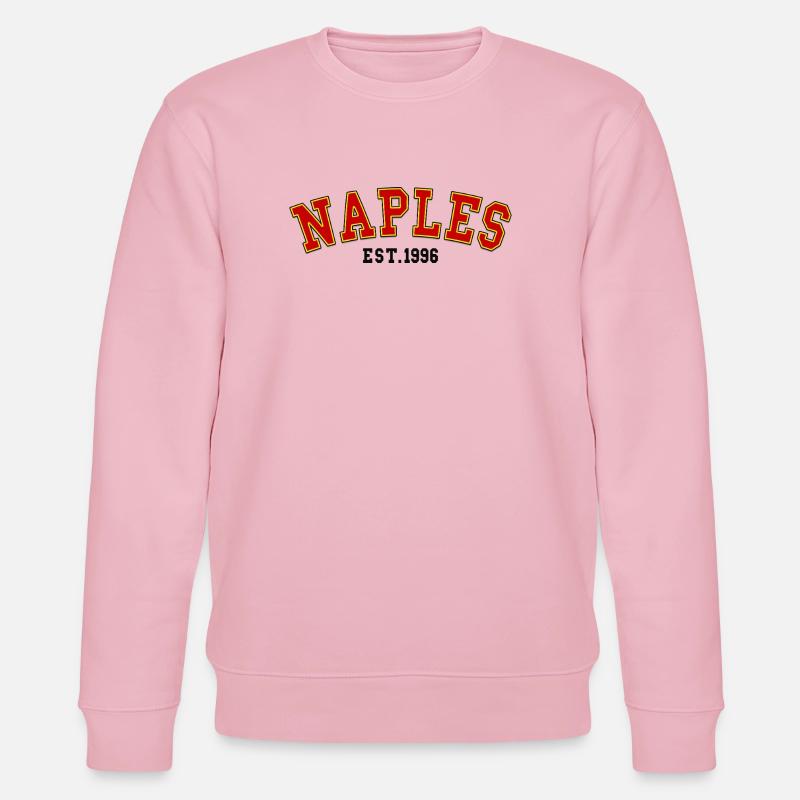Neapel gegründet 1996 - Stanley/Stella Unisex Bio-Sweatshirt CHANGER  - Hellrosa